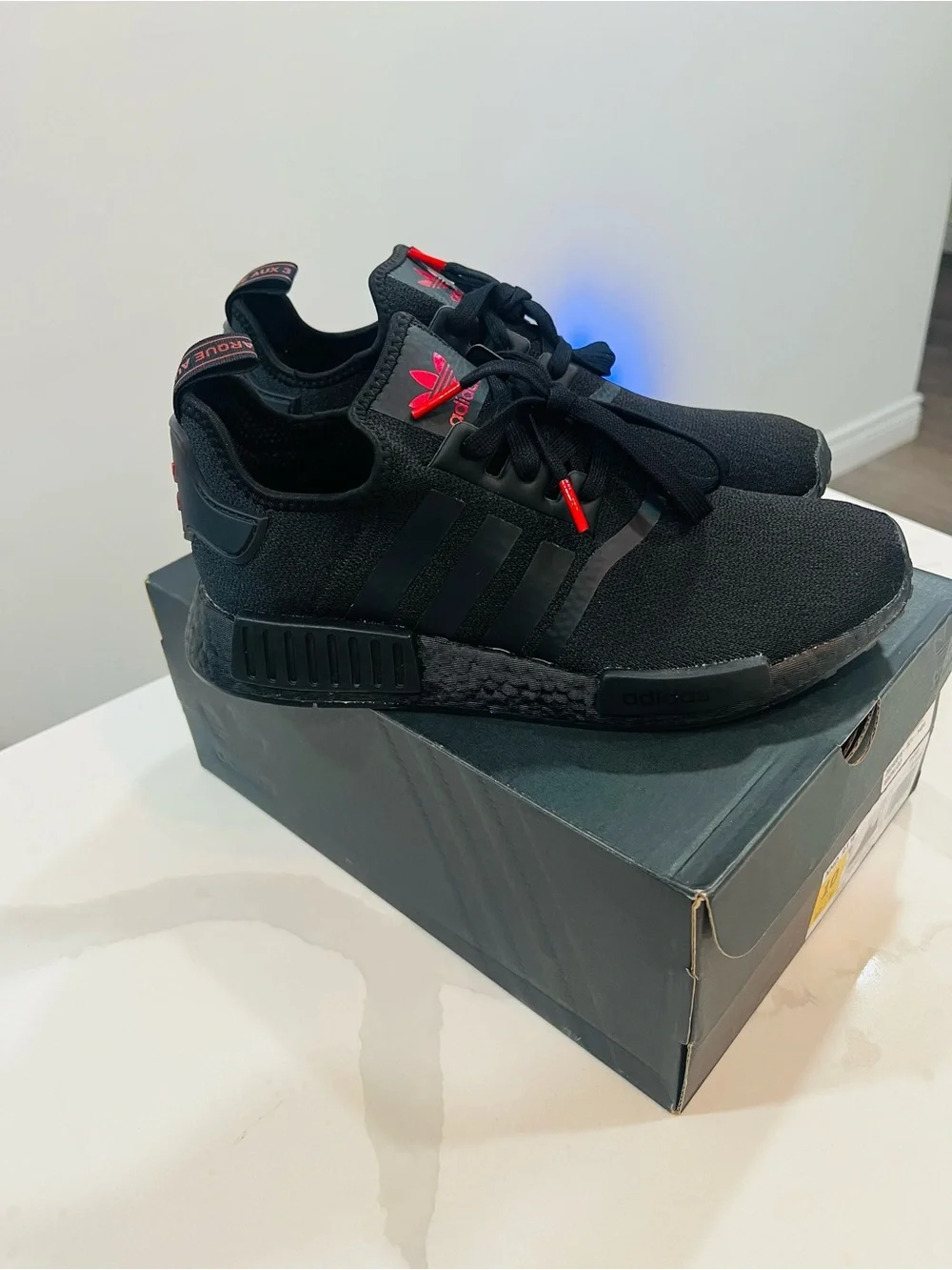 WMNS) adidas NMD_R1 'Core Black'